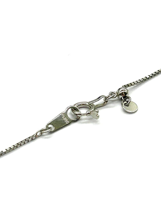 NO BRAND Clover Diamond Necklace