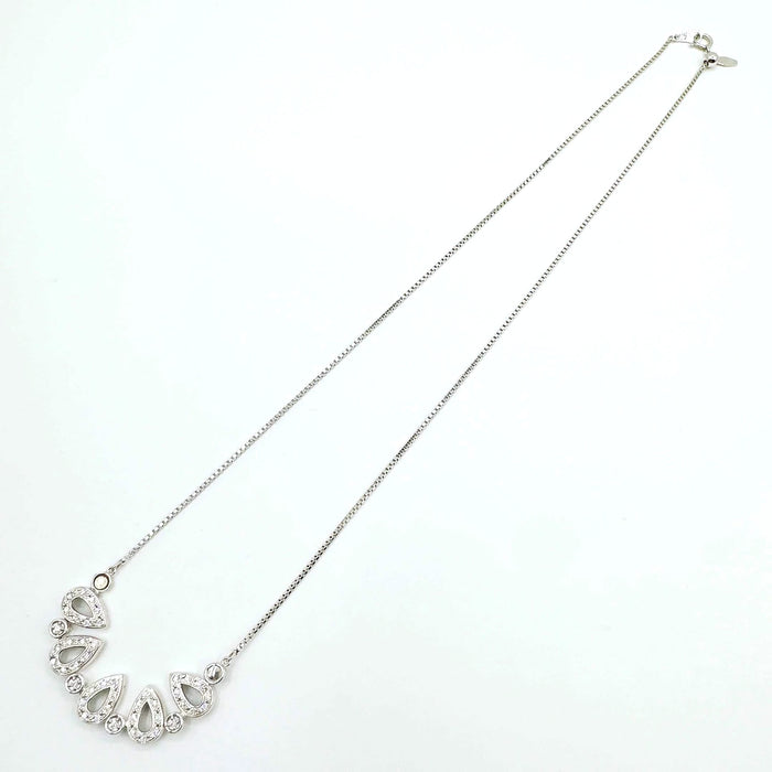 TASAKI Flower Motif Magnet Diamond Necklace
