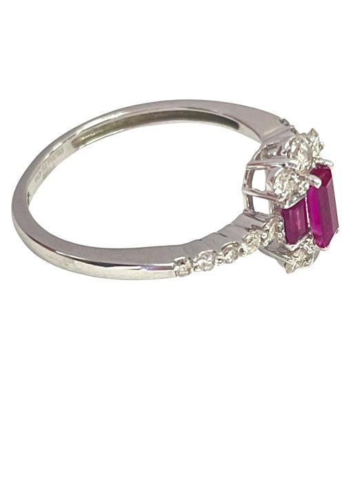 NO BRAND Ruby Diamond Ring