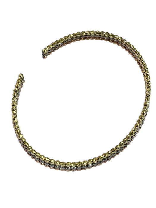 NO BRAND Tricolor Ball Chain Bangle