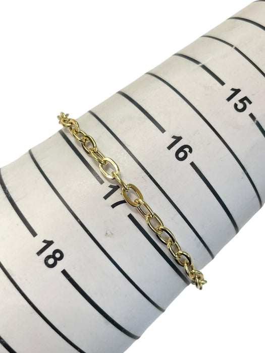 NO BRAND Rolo Link Chain Bracelet