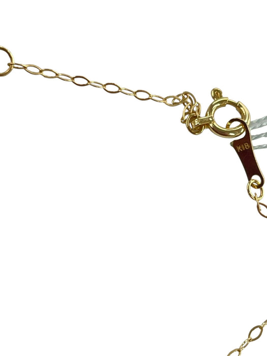NO BRAND LOVE Graffiti Diamond Necklace