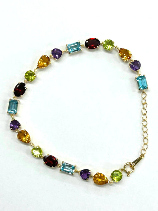 NO BRAND Multicolor Stone Bracelet