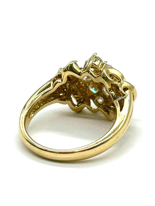 NO BRAND Baguette Diamond Ring