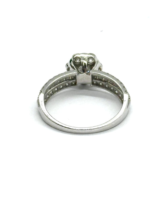 NO BRAND Cluster Diamond Ring