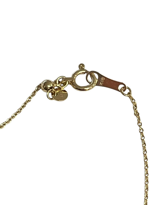 NO BRAND Pear Shape Diamond Necklace