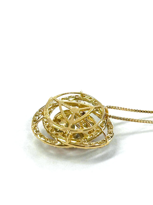 NO BRAND Lady Boss Diamond Necklace