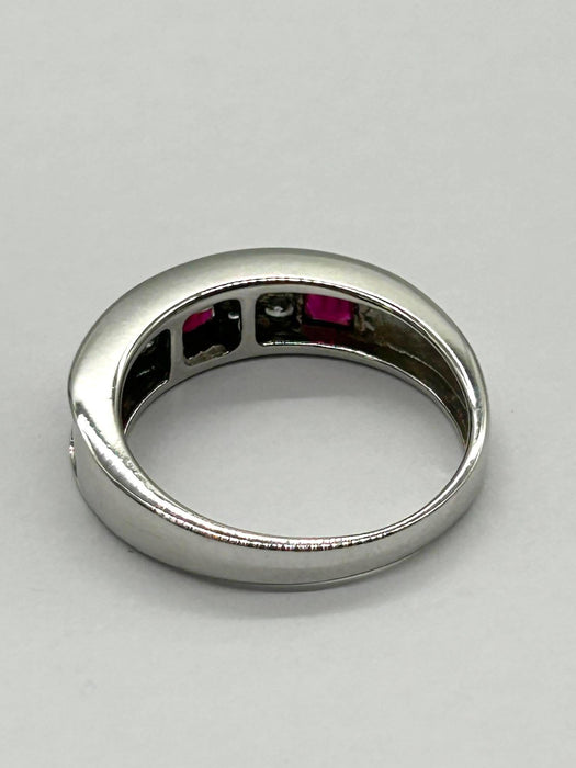 NO BRAND Ruby Diamond Ring