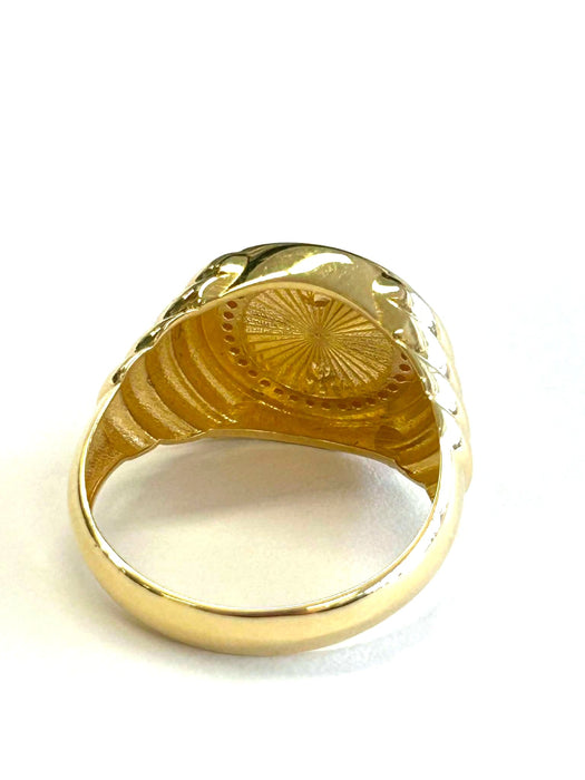 NO BRAND Mother Mary Gold Ring