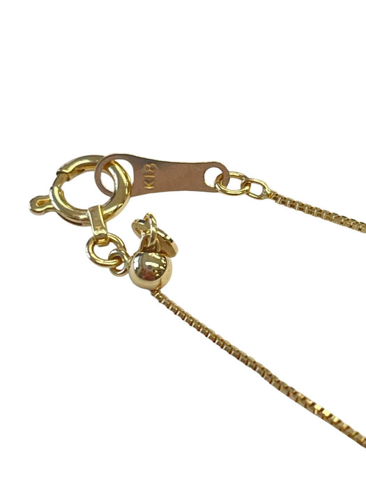 NO BRAND Square Cluster Diamond Necklace