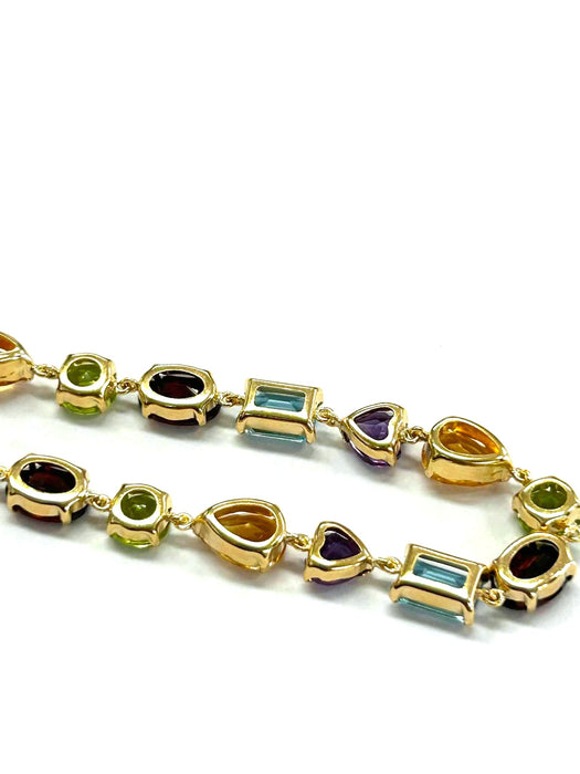 NO BRAND Multicolor Stone Bracelet