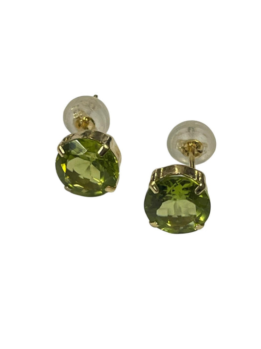 NO BRAND Peridot Stud Earrings