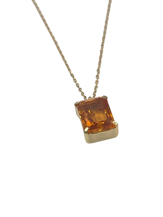 NO BRAND Citrine Necklace