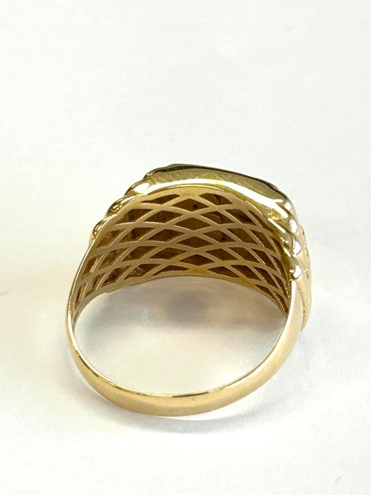 NO BRAND Cross Gold Ring