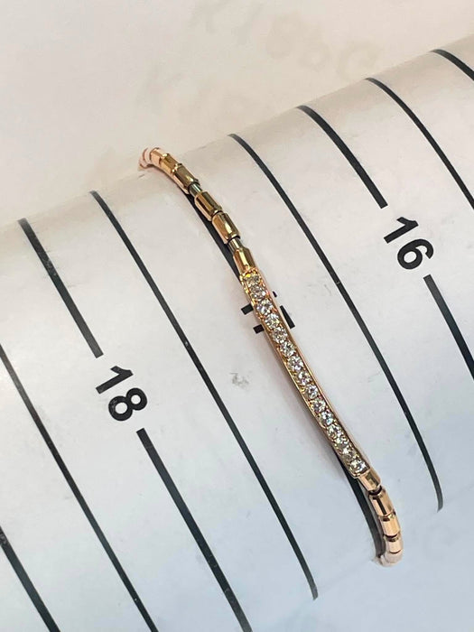 NO BRAND Diamond Mesh Bracelet