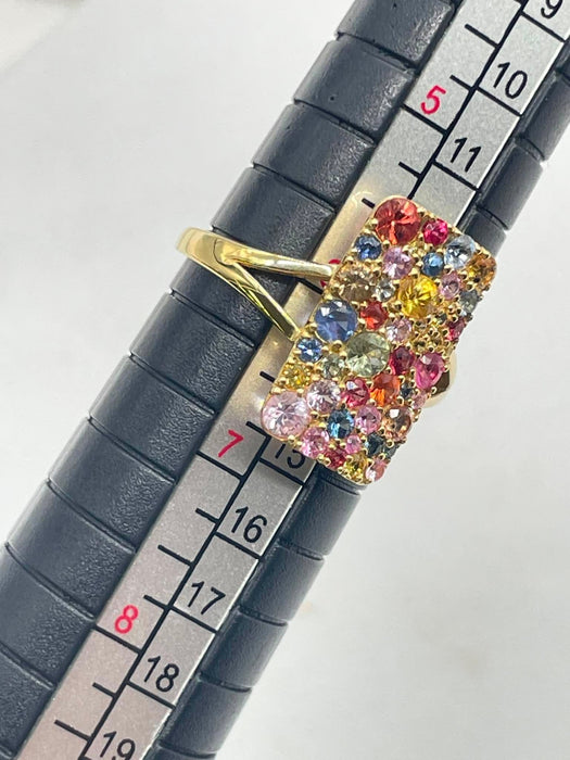 NO BRAND Multicolor Stone Ring