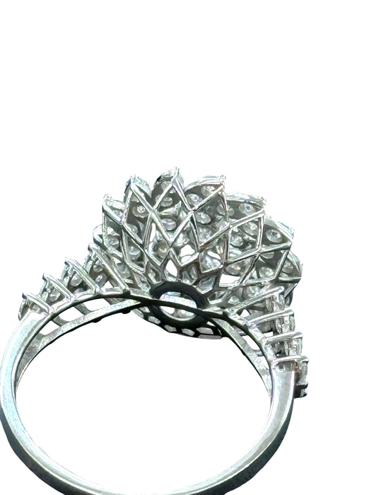 NO BRAND Cluster Diamond Ring