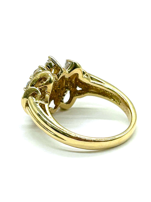 NO BRAND Baguette Diamond Ring
