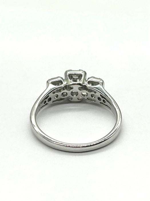 NO BRAND Baguette Diamond Ring