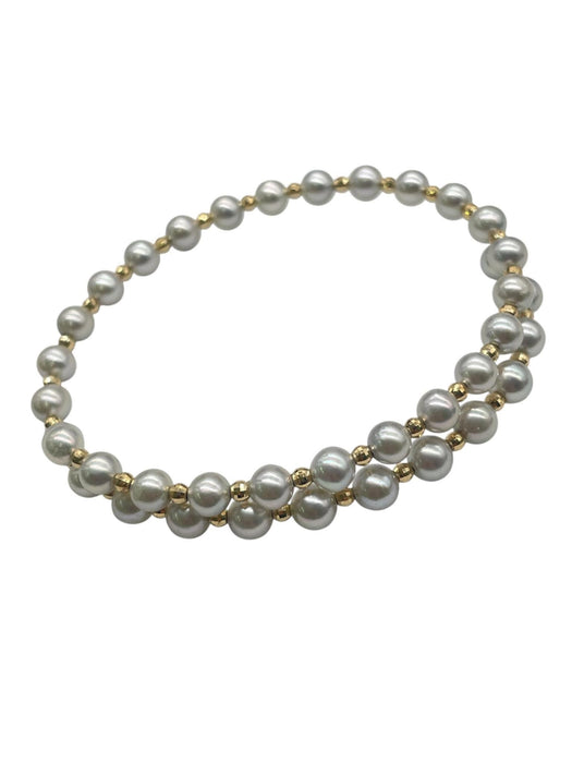 NO BRAND Akoya Natural Blue Bracelet