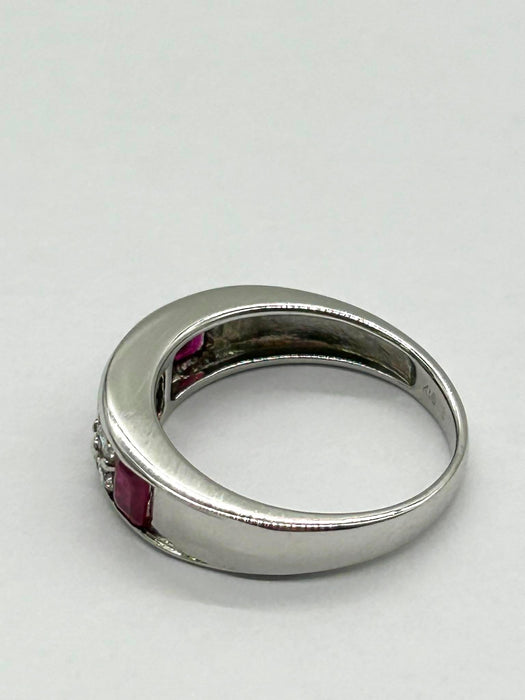 NO BRAND Ruby Diamond Ring
