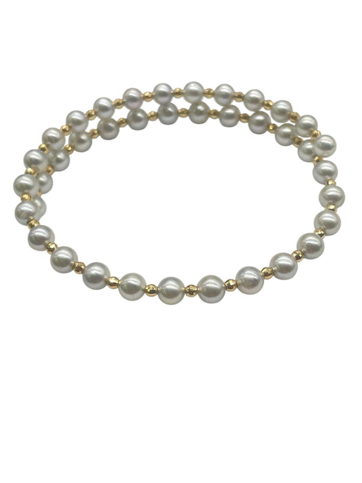 NO BRAND Akoya Natural Blue Bracelet