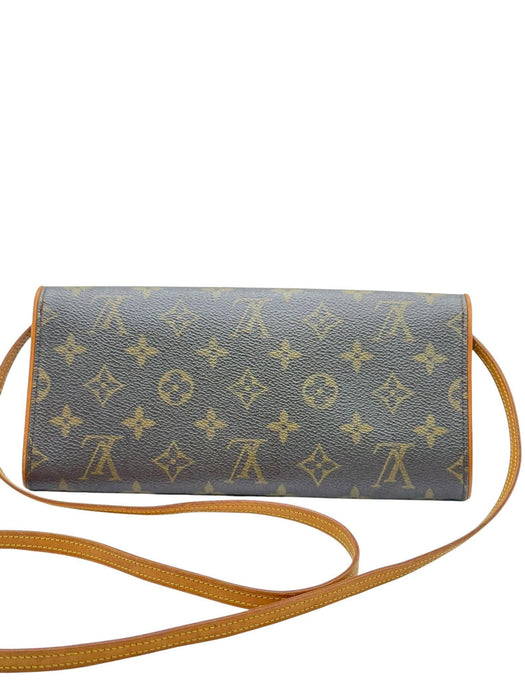 LOUIS VUITTON Twin Pochette GM Monogram Shoulder Bag