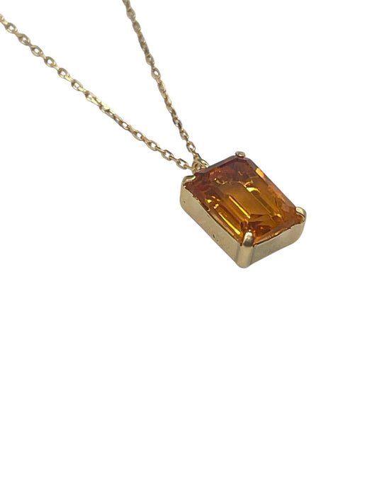 NO BRAND Citrine Necklace