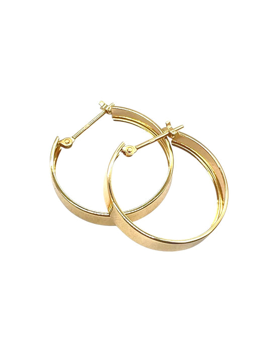 NO BRAND Gold Hoop Earrings