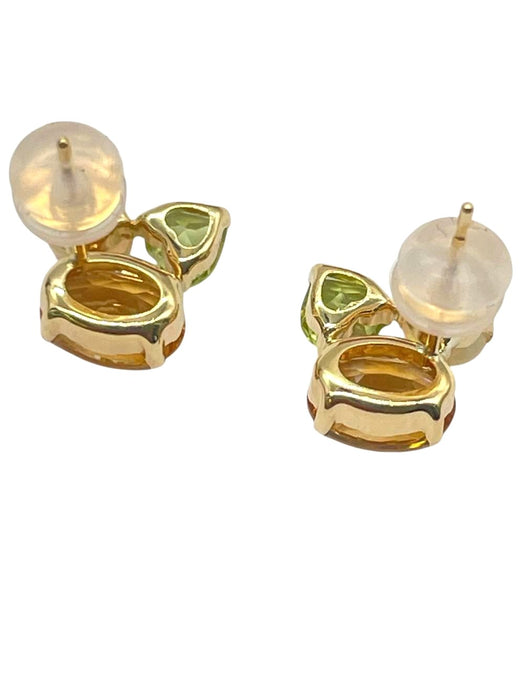 NO BRAND 3P Shape Multicolor Stud Earrings