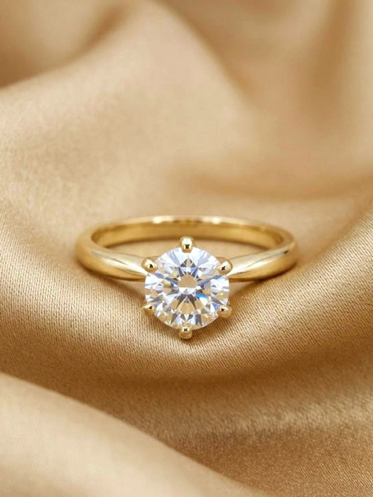 NO BRAND Solitaire Diamond Ring