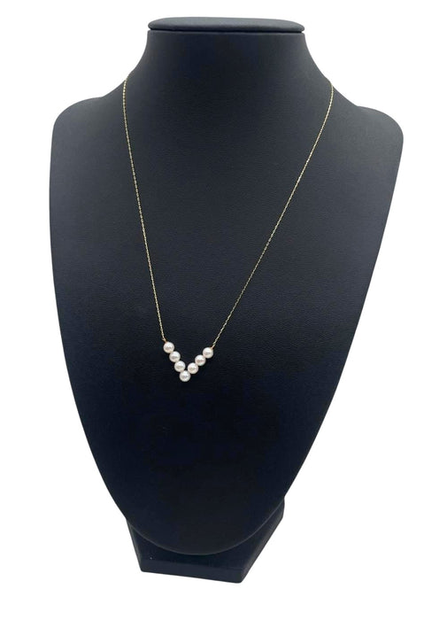 NO BRAND Akoya Pearl V Necklace