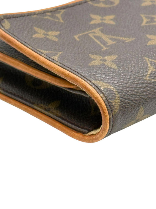 LOUIS VUITTON Twin Pochette GM Monogram Shoulder Bag
