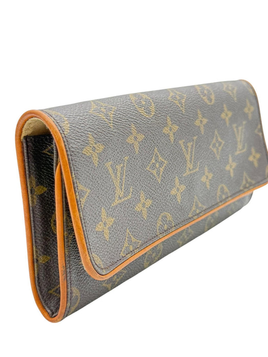 LOUIS VUITTON Twin Pochette GM Monogram Shoulder Bag