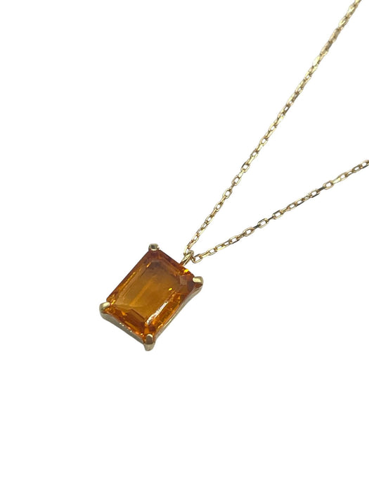 NO BRAND Citrine Necklace