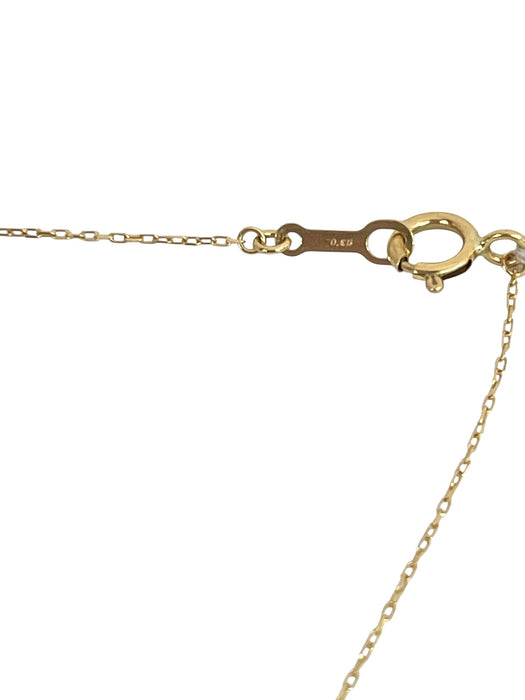 NO BRAND Evil Eye Black & White Diamond Necklace