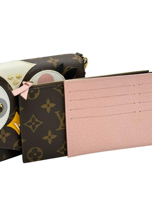 LOUIS VUITTON Pochette Felicie Monogram Chain Sling Bag