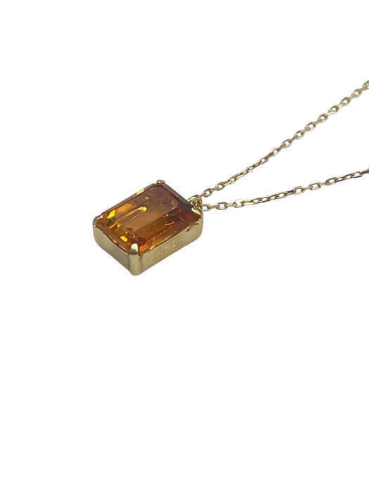 NO BRAND Citrine Necklace