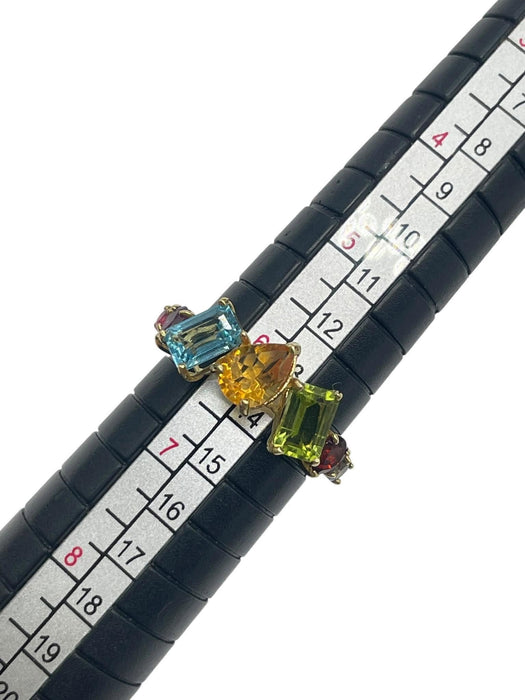 NO BRAND Multicolor Stone Ring