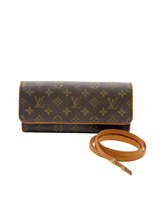 LOUIS VUITTON Twin Pochette GM Monogram Shoulder Bag
