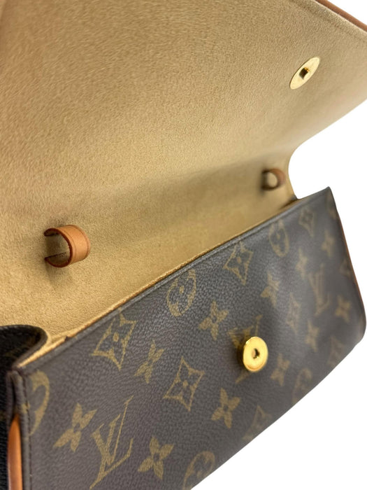 LOUIS VUITTON Twin Pochette GM Monogram Shoulder Bag