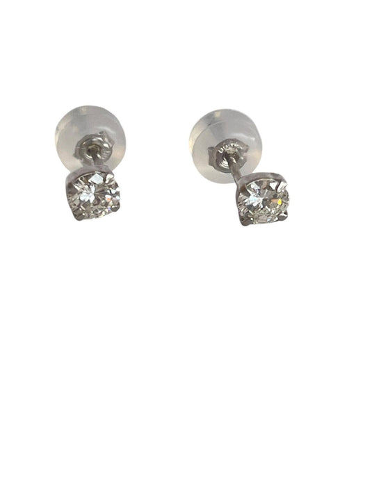 NO BRAND Diamond Stud Earrings