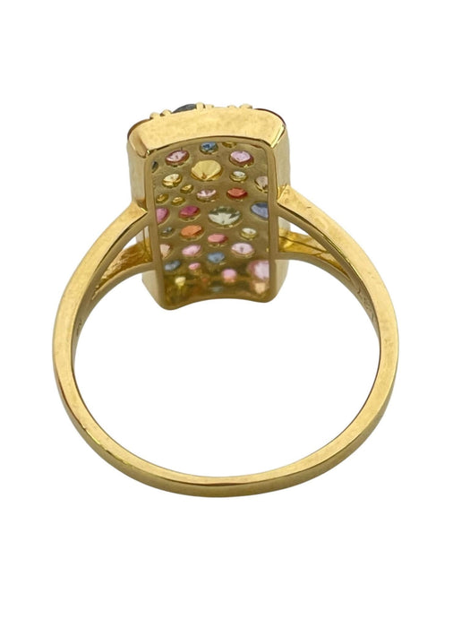 NO BRAND Multicolor Stone Ring