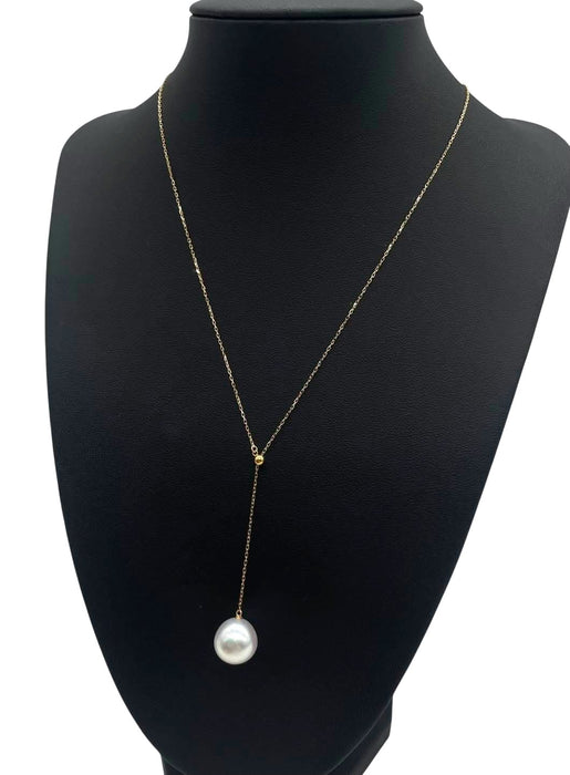 NO BRAND Akoya Pearl Drop Necklace