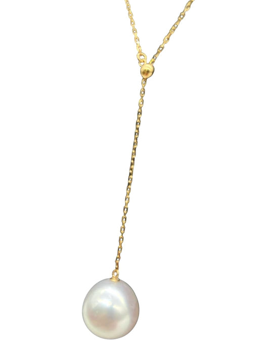 NO BRAND Akoya Pearl Drop Necklace