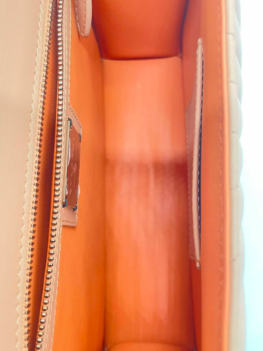 BVLGARI Serpenti Chain Pink Beige Shoulder Bag