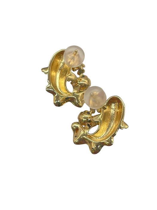 NO BRAND Koi Diamond Stud Earrings