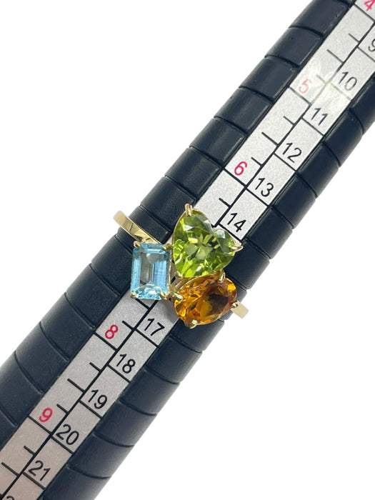 NO BRAND Multicolor Stone Ring