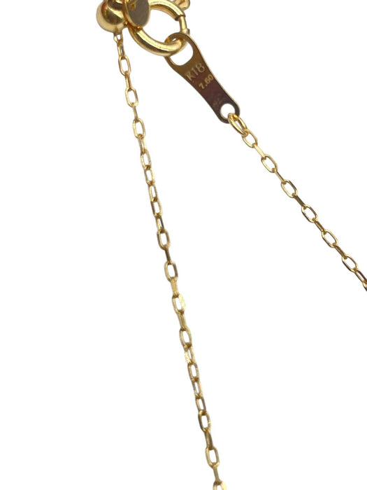 NO BRAND Multicolor Pear Shape Station Necklace