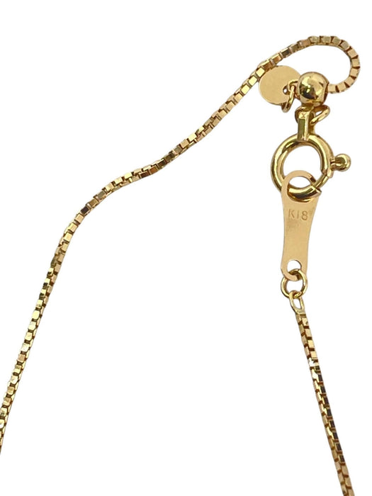 NO BRAND Clover Diamond Necklace